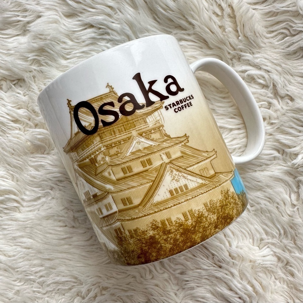 Starbucks Coffee Mug Collector Series Osaka Coffee Cup 16oz